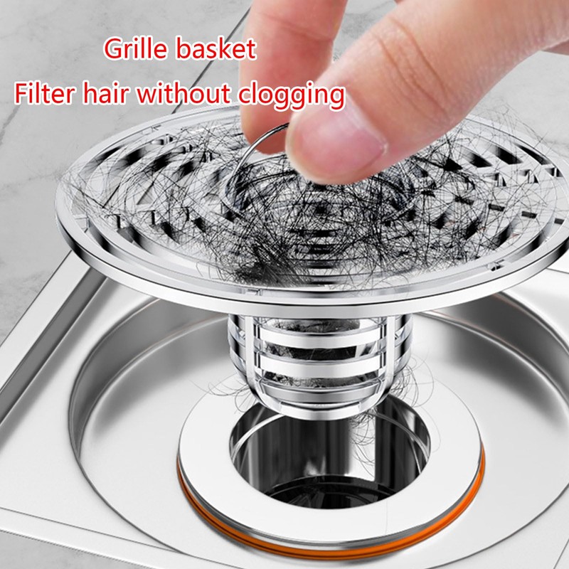 Anti-Odor Floor Drain Effective Bathroom Drain Deodorizer Floor Drain Strainer