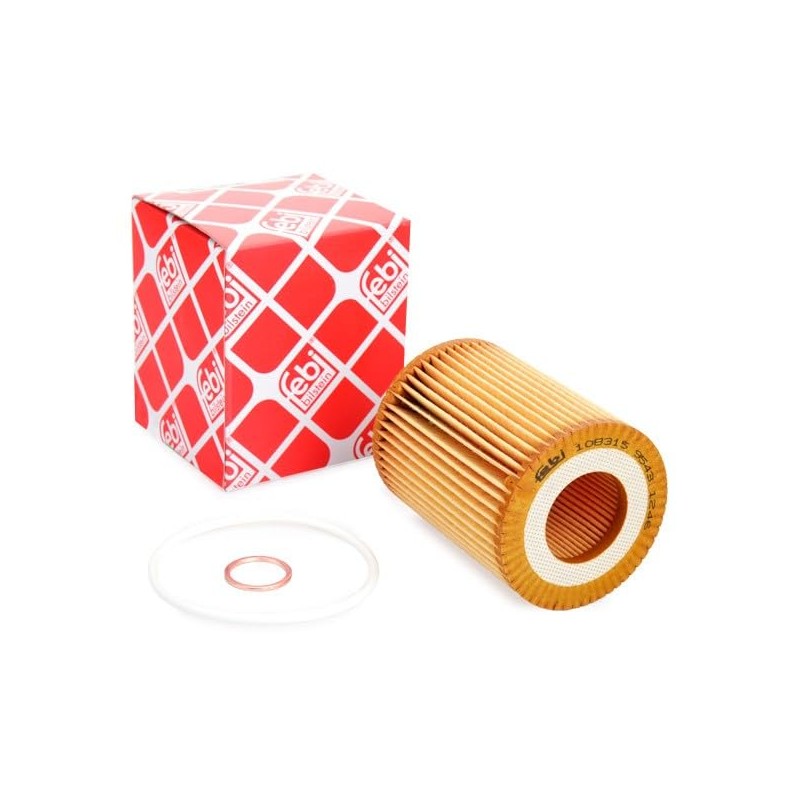 febi bilstein 108315 Oil Filter with Sealing Rings