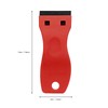EHDIS 1.5" Plastic Razor Scraper Tool with 10pcs Double Edged
