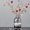 Liitrton 15 PCS Heart Shaped Decorations for Christmas Tree Party