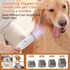 KOKEBREN Professional 6-in-1 Pet Grooming Kit with Vacuum & Trimming