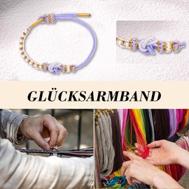 Viwind Tibetan Lucky Bracelet for Women Lucky Charm Bracelet Braided Mandala Knot Buddhist Style Adjustable Wrist Bracelet Red Rope Bracelets, One size, Polyester, No Gemstone