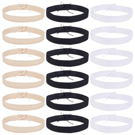 FREEBLOSS 18 Pcs Hat Reducer Inserts Tape Hat Size Reducer Hat Sweat Liner Hat Size Tape Hat Shaper Insert Adjustable Tape Bands for Hats Caps Sewing Crafts