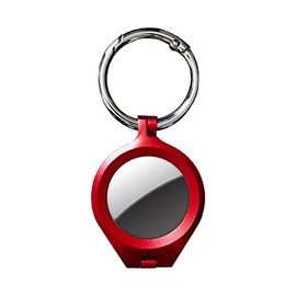 AirTag Case Key Ring ALUMINUM BUMPER (SOUL RED)