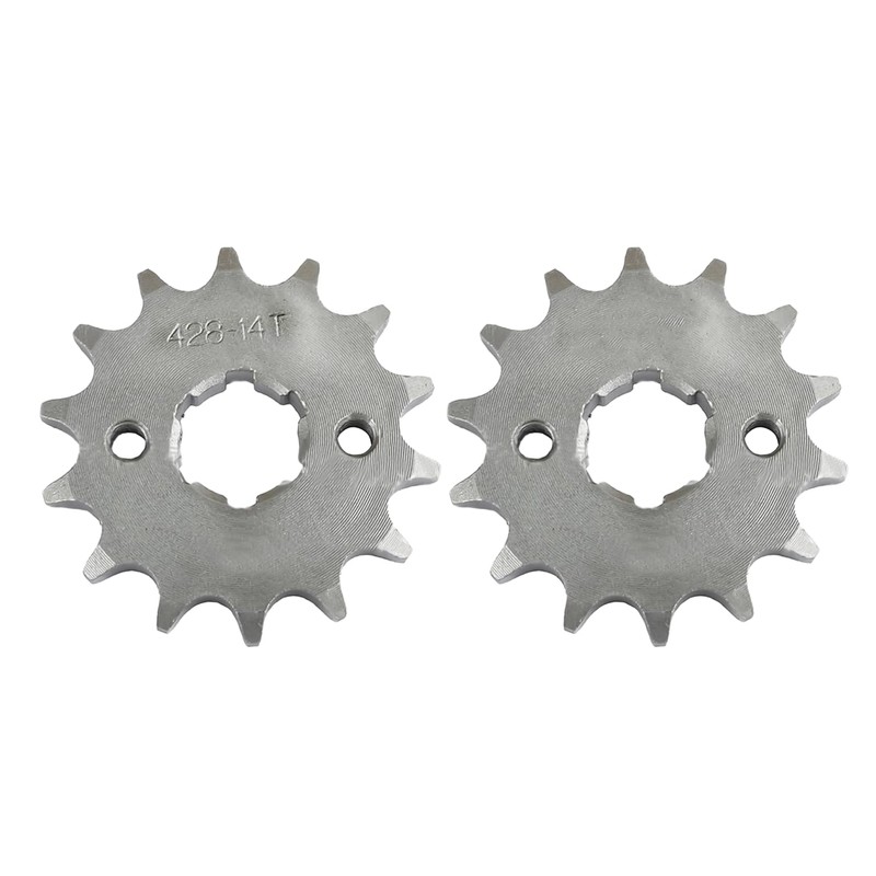 Mtanlo 428-14T Front Sprocket 17mm Teeth Motorcycle Engine Sprocket Chain