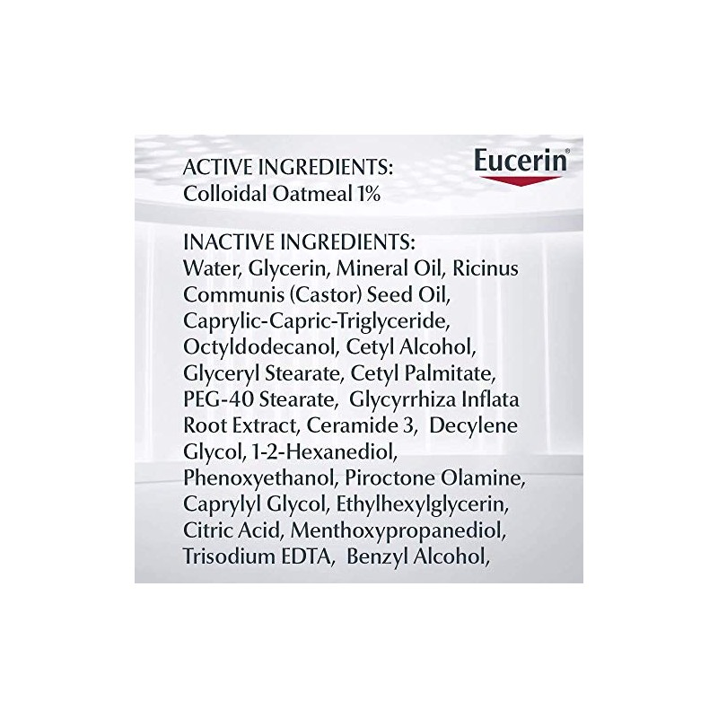 Crema de alivio corporal Eucerin bebé eccema, 5 onzas