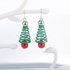fdsmall Christmas Tree Dangle Earrings Star Ear Drop Stud Earrings
