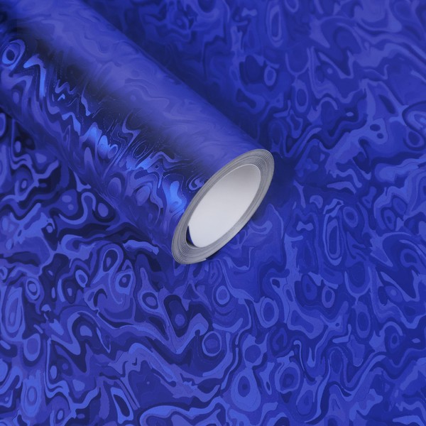 Lypumso Forged Carbon Fiber Vinyl Wrap, 3D Cosmic Ghost Textured