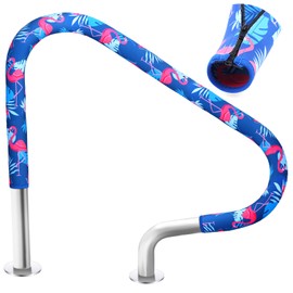 Junkin Pool Handrail Cover Swimming Pool Hand Rail Cover Slip Resistant Railing Blue Rail Grip for Swimming Hand Railing(4 ft)