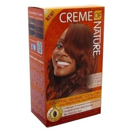 Creme Of Nature Color #7.64 Bronze Copper Exotic Shine (3 Pack)