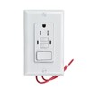 J.LUMI GFC2201 Self-Test Tamper Resistant GFCI Outlet and Switch, 15