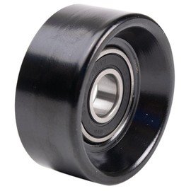alxiang Serpentine Belt Tensioner Pulley 1-Mounting Hole Quantity Steel Black for Equinox,for Traverse,for Malibu,for Sentra,for Colorado,for Trailblazer,for Trailblazer,for Versa,for Enclave