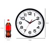 Roymnie Wall Clock 18 Inch Silent Non-Ticking Modern Clock Battery