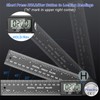 Preciva Digital Angle Finder Tool, 400mm Length Ruler Protractor, Internal