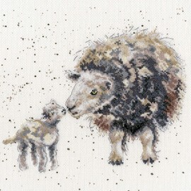 Bothy Threads Cross Stitch Kit - Wrendale Designs - Ewe and Me