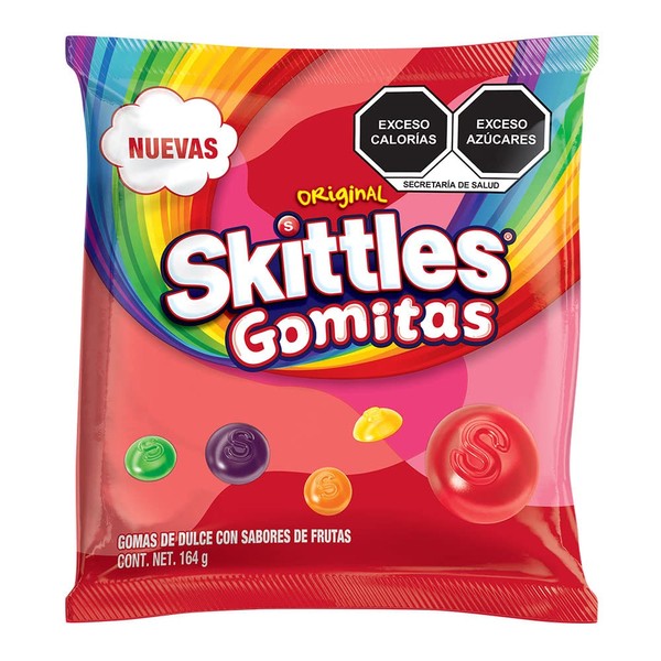 Skittles Gomitas Sabor Original, 164g, 1