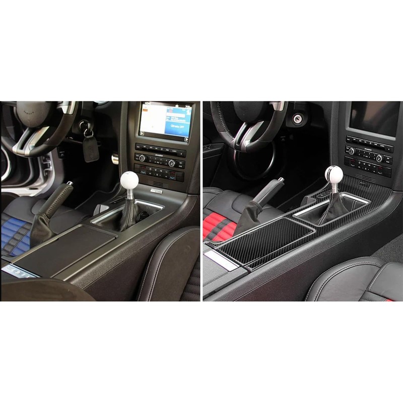 NVCNX Real Premium Carbon Fiber Compatible with Ford Mustang GT