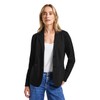 Street One Women's Basic Blazer, black