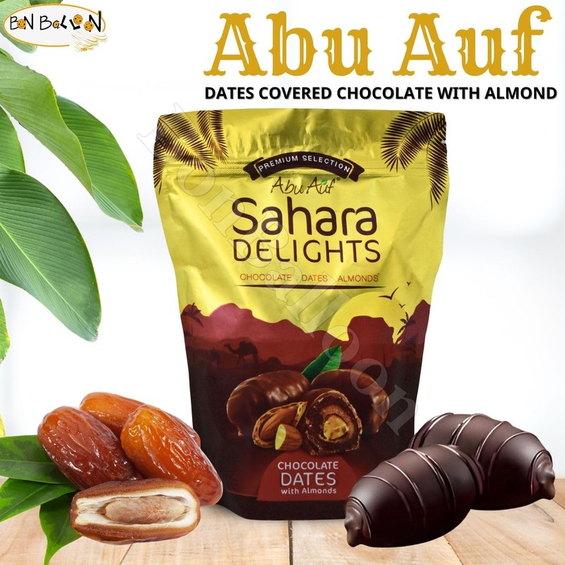 Abu Auf Semi Dry Dates Without Seed Stuffed With Almond