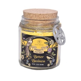 Soul Sticks Better Business Ritual Powder – Herbs for Business Success Spells, Attracting Customers, Financial Growth, Prosperity Rituals, Wiccan, Pagan, Witchcraft Magic (Better Business)
