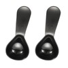 sourcing map 2Pcs Stainless Steel Coffee Scoop, 30ml Short Handle