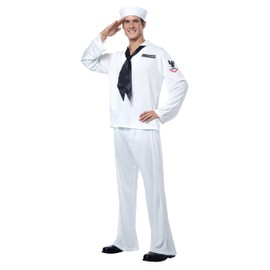 California Costumes Sailor, White, X-Large Costume