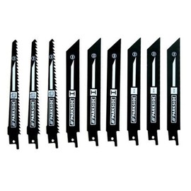 Parkside Saw Blade Set 9 Pieces for Reciprocating Saw PSSA 18 A1 - LIDL IAN 104447 3 x Wood, 3 x Metal, 3 x Bi-Metal