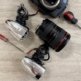 PyleUsa 2.25” Waterproof Off-Road Speakers - 20W Marine Grade Passive Woofer Sound System Full Range Outdoor Audio Stereo Speaker for Motorcycle, Car, ATV, 4x4, Jeep, Boat, Includes Brackets (Chrome)