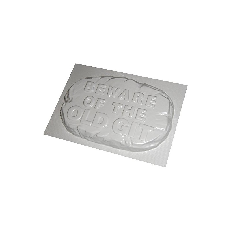 Garden Concrete Mould BEWARE OF THE OLD GIT