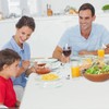 CAMP SOLUTIONS 34" Fold in Half Square Folding Table, Plastic