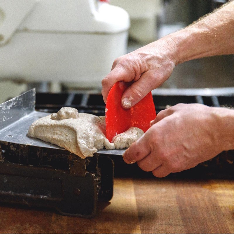 Dough Scraper With Scraper Edge Jaws Like Professionals Ideal as