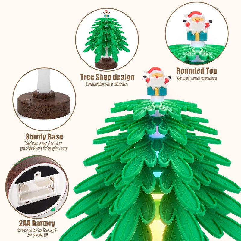 Silicone Tree Trivets for Hot Dishes Hot Pots and Pans