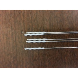HIGHTBRUSH#BP2 2MM NYLON TUBE BRUSH INSTRUMENT CLEANING 14''LONG 5 PIECES