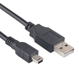 Sqrmekoko Mini USB Charging Cord Data Transfer Cable Compatible with Canon IFC-400PCU, IFC-300PCU and IFC-200PCU PowerShot Digital Cameras & Camcorders (Black/3ft)