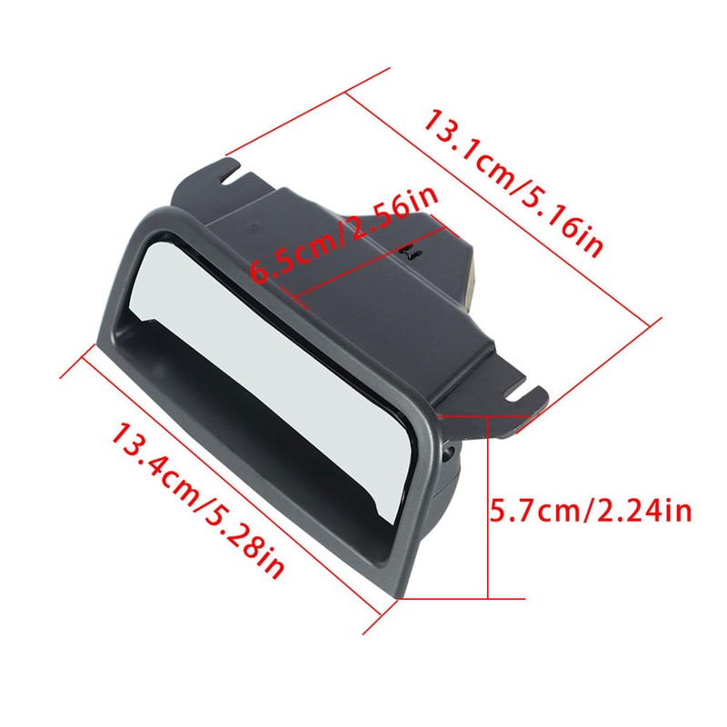 TJHSM Chrome Center Console Armrest Latch Handle Replacement for 2015-2020