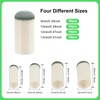 XIHIRCD 40pcs Slip On Pool Cue Tips, 4 Sizes Pool