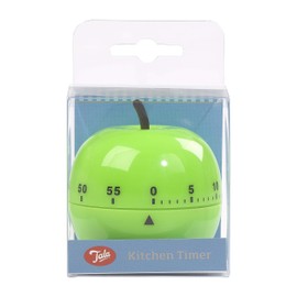 Tala Novelty Kitchen Timer, Apple Shaped 60 Minute / 1 Hour Mechanical Timer, Cooking and Baking needs and made from BPA Free Plastic