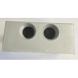 Red Dot 21H4-1 Weatherproof Exterior Outlet Bell Box 1/2" 4-Hole 2-Gang