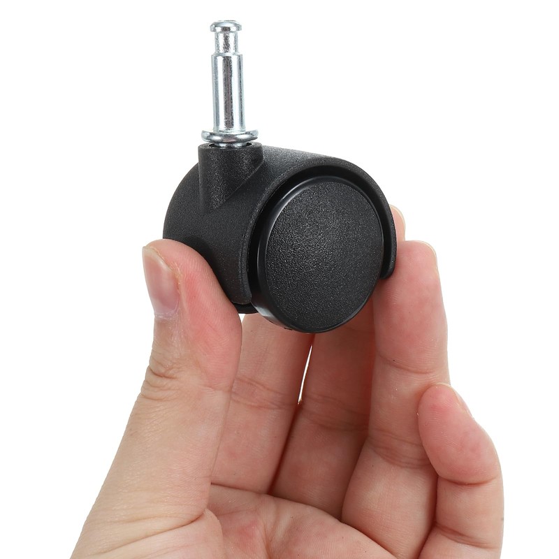 PATIKIL 1 Inch Swivel Stem Casters, 6 Pack Nylon 360