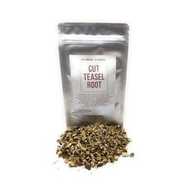 Teasel Root (Teazel / Teazle) - Dried, Cut and Organic Dipsacus Silvestris - Net Weight: 1.23oz/35g
