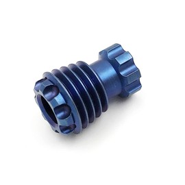 DEKEENSTAR Titanium Paracord Beads Lanyard Bead for Knife Zipper Pull Jewelry Paracord, 550 Paracord EDC Lanyard Beads for Pendant Flashlight Knuckles Bracelet Necklace Parachute Cord Beads