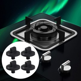 BQLZR Cooktop Oven Control Knob Replacement for Kenmore AP4088491 71001641 Pack of 4