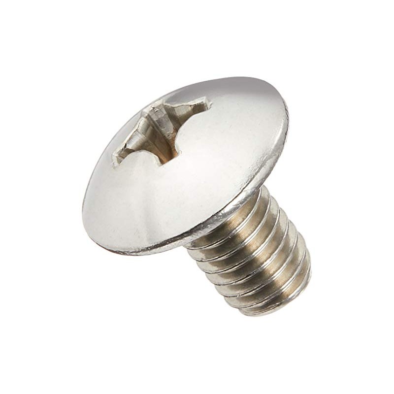 TRUSCO(トラスコ) トラス頭小ネジ ステンレス 全ネジ M6×10 41本入 B52-0610