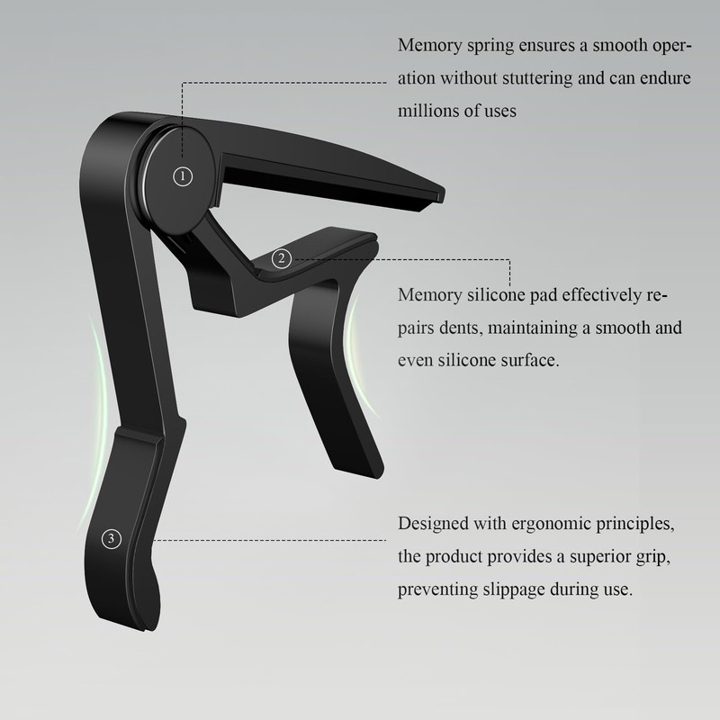 Guitar Capo, Capo for Acoustic Guitar 6 String and 12