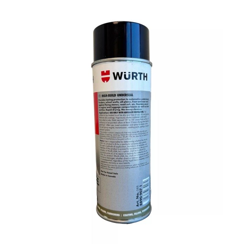 Wurth High Build Under Seal 17.5 Fl Oz Aerosol Undercoating