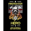 Firefighter Hero: Mood Calendar And Self Care Planner or Tracker