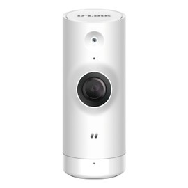 D-Link DCS-8000LHV3 Mini Full HD Wi-Fi Camera, 1080p, Night Vision, Cloud Recording, Sound/Motion/Person Detection, 129° Viewing Angle, Remote Access via App, Supports Alexa/Google Assistant/ONVIF