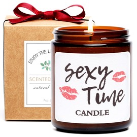 Valentine's Day Gift Sexy Time Scented Candle Gifts, Funny Romantic Unique Birthday Anniversary Father’s Day Gift for Wife/Women/Men/Husband