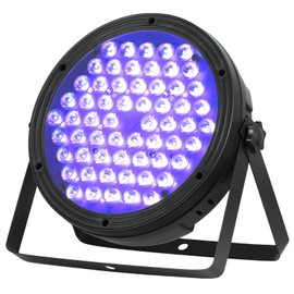 Big Dipper LED Stage Lights Par Lights 120W RGBW 4in1 Bright Lighting with High CRI DMX 512 Sound-Activated Uplights for Event Concert Club Church 1 Pack