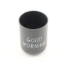 Toothbrush Holder for Bathroom, Portable Plastic Good Morning Couples Washing